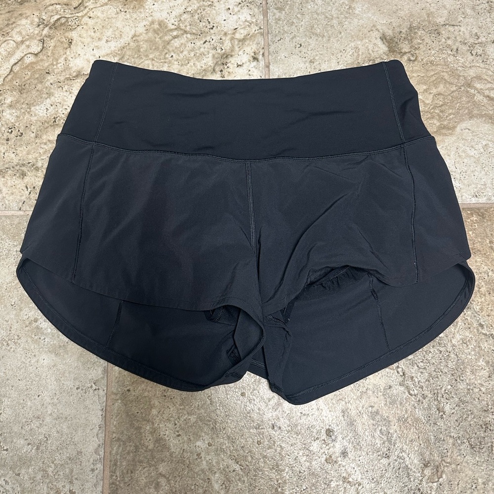 Lululemon Women's Black Athletic Shorts